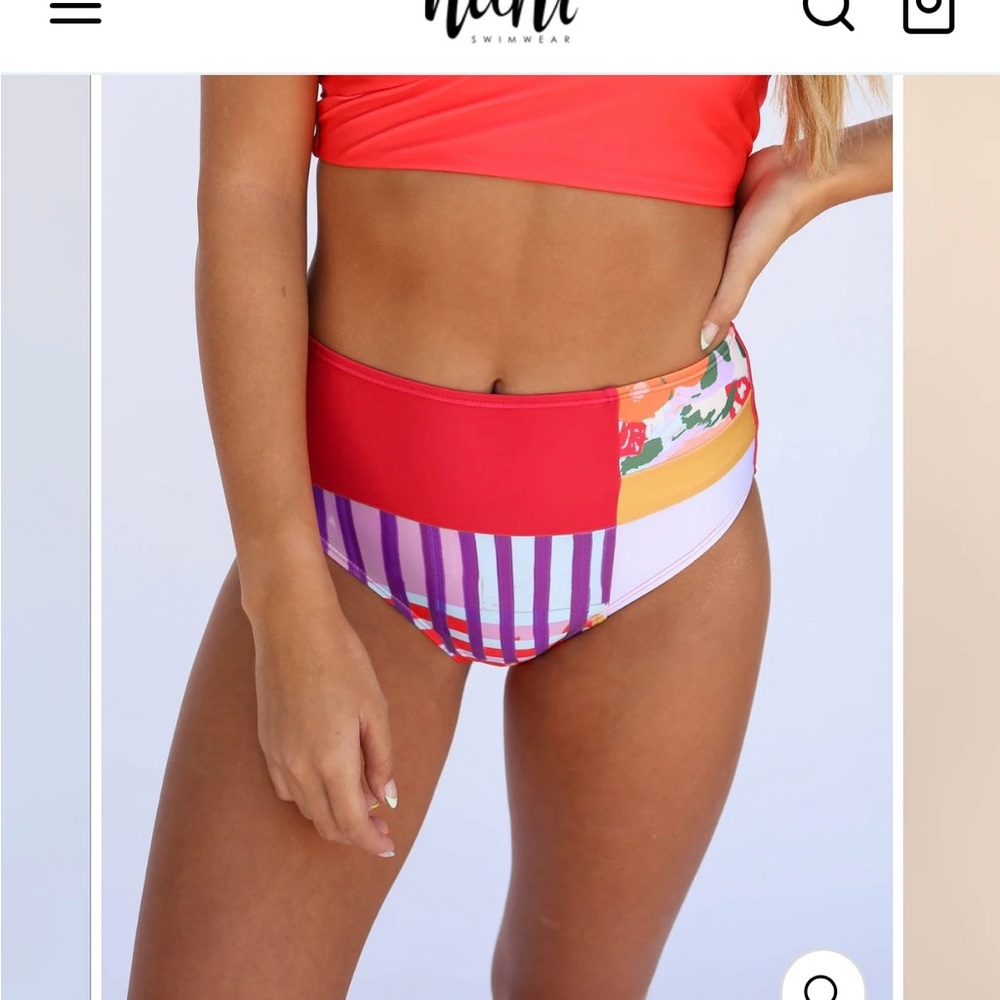 Nani Santiago Patch Bikini Bottom